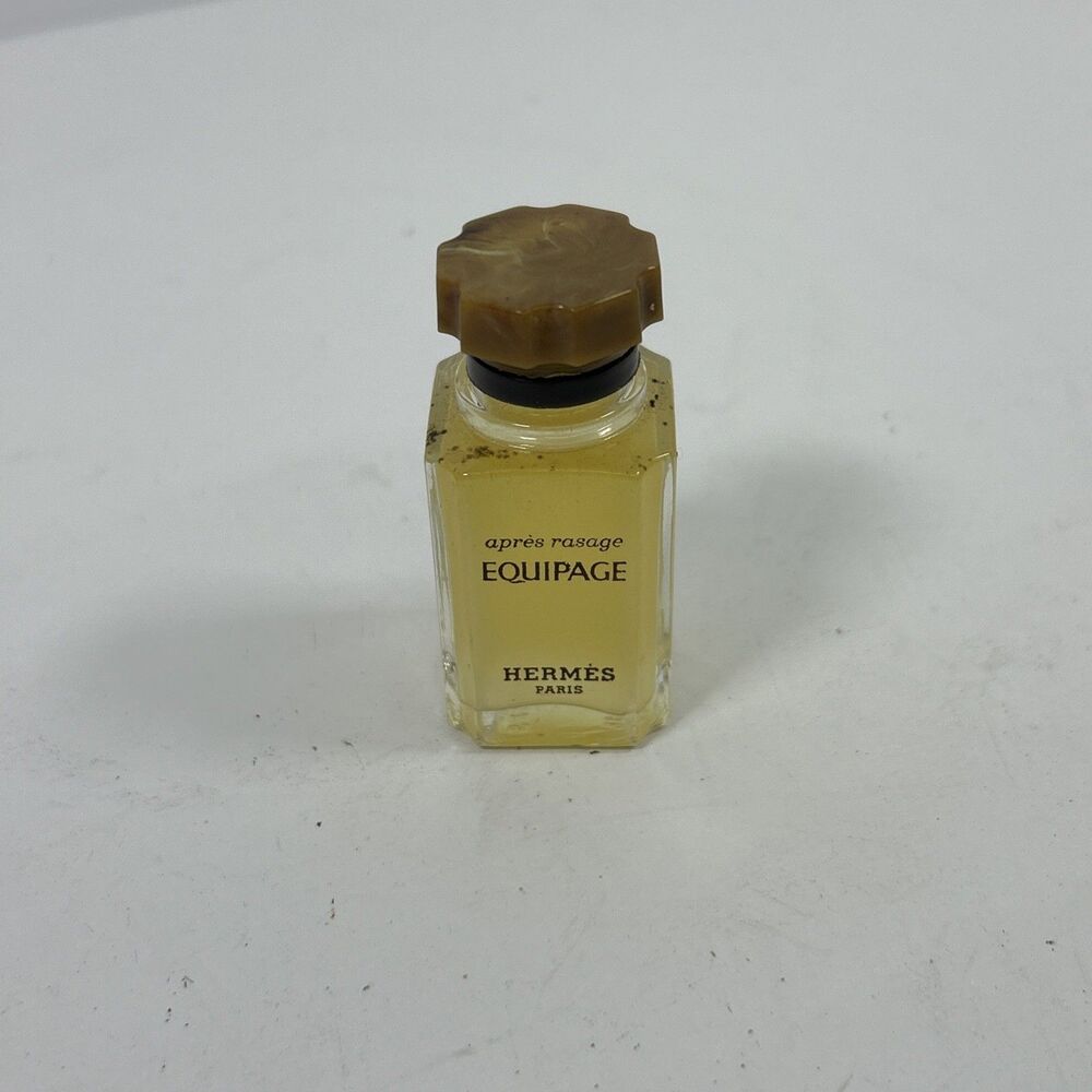 Vintage Hermes Equipage Après Rasage Aftershave Bottle 10ml/.3 Fl Oz Mini Splash